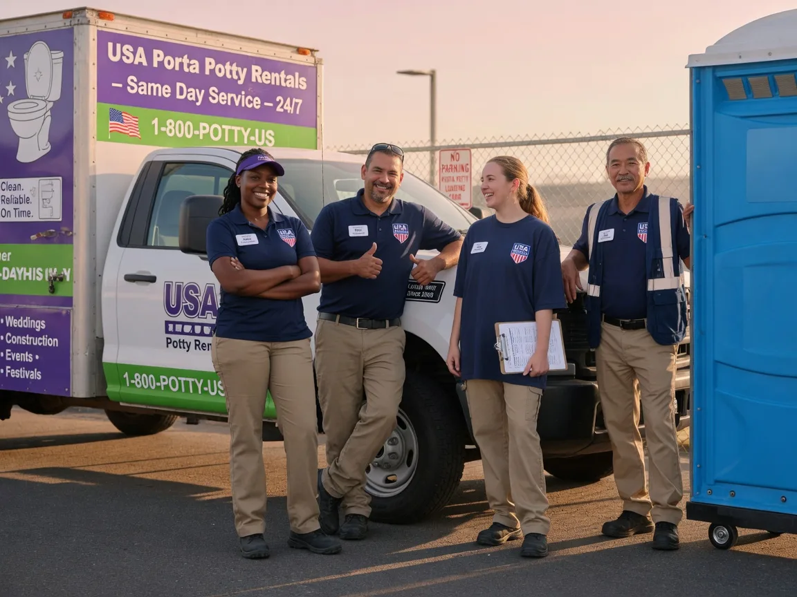 Porta Potty Rental company in Reno, PA